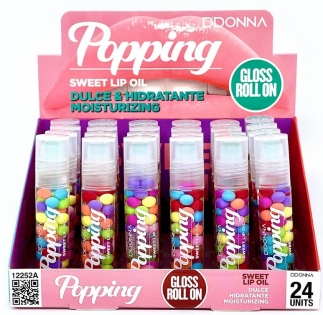 Gloss Popping Sweet Lip Oil 3gr  - διάφανο